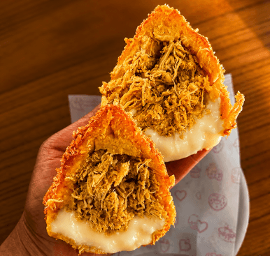 3 Coxinhas Crocantes