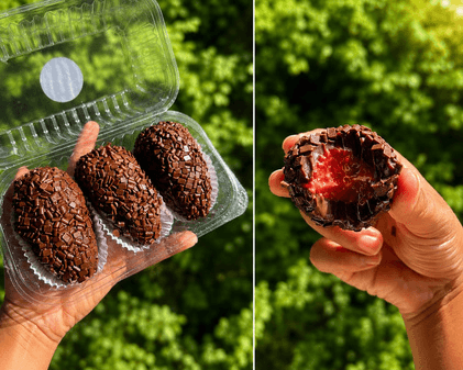 Coxinha de Brigadeiro 50%